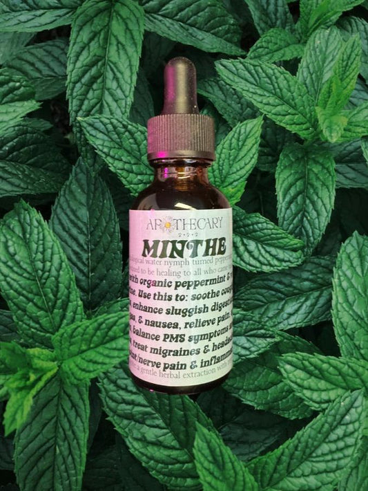 Minthe Organic Peppermint Glycerite (1oz)