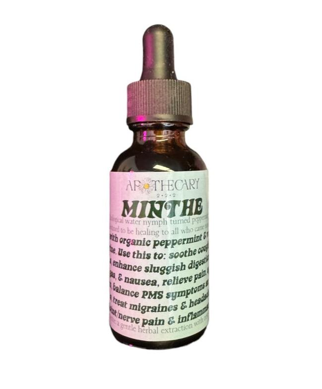 Minthe Organic Peppermint Glycerite (1oz)