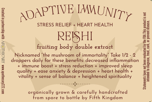 Adaptive Immunity Double Extracted Reishi Tincture