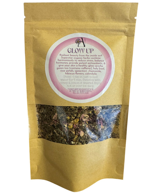 Organic Tea Blend: Glow Up (Medium tea bag)