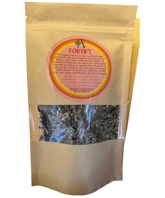 Organic Tea Blend: Fortify (Medium tea bag)