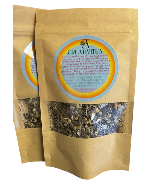 Organic Tea Blend: CreativiTEA (Medium tea bag)