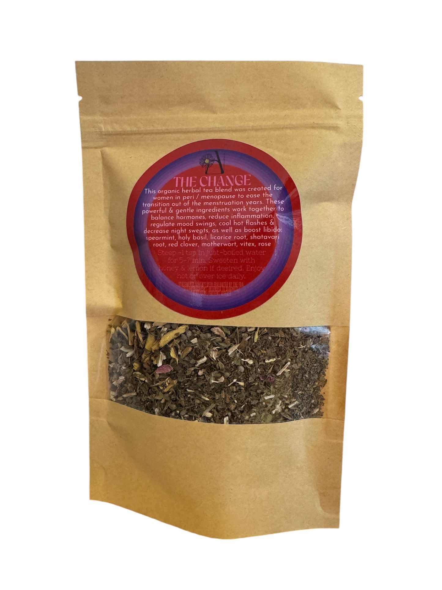 Organic Tea Blend: The Change (Medium tea bag)