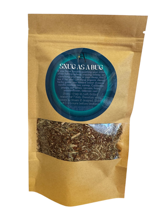 Organic Tea Blend: Snug as a Bug (Medium tea bag)