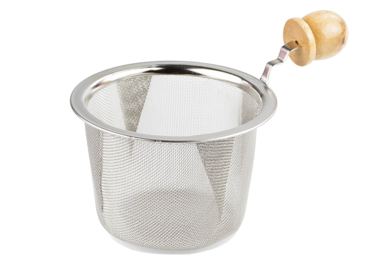 Mesh Tea Infuser with Wooden Handle