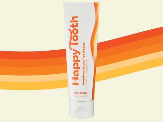 Natural Hydroxyapatite Toothpaste - Sweet Orange